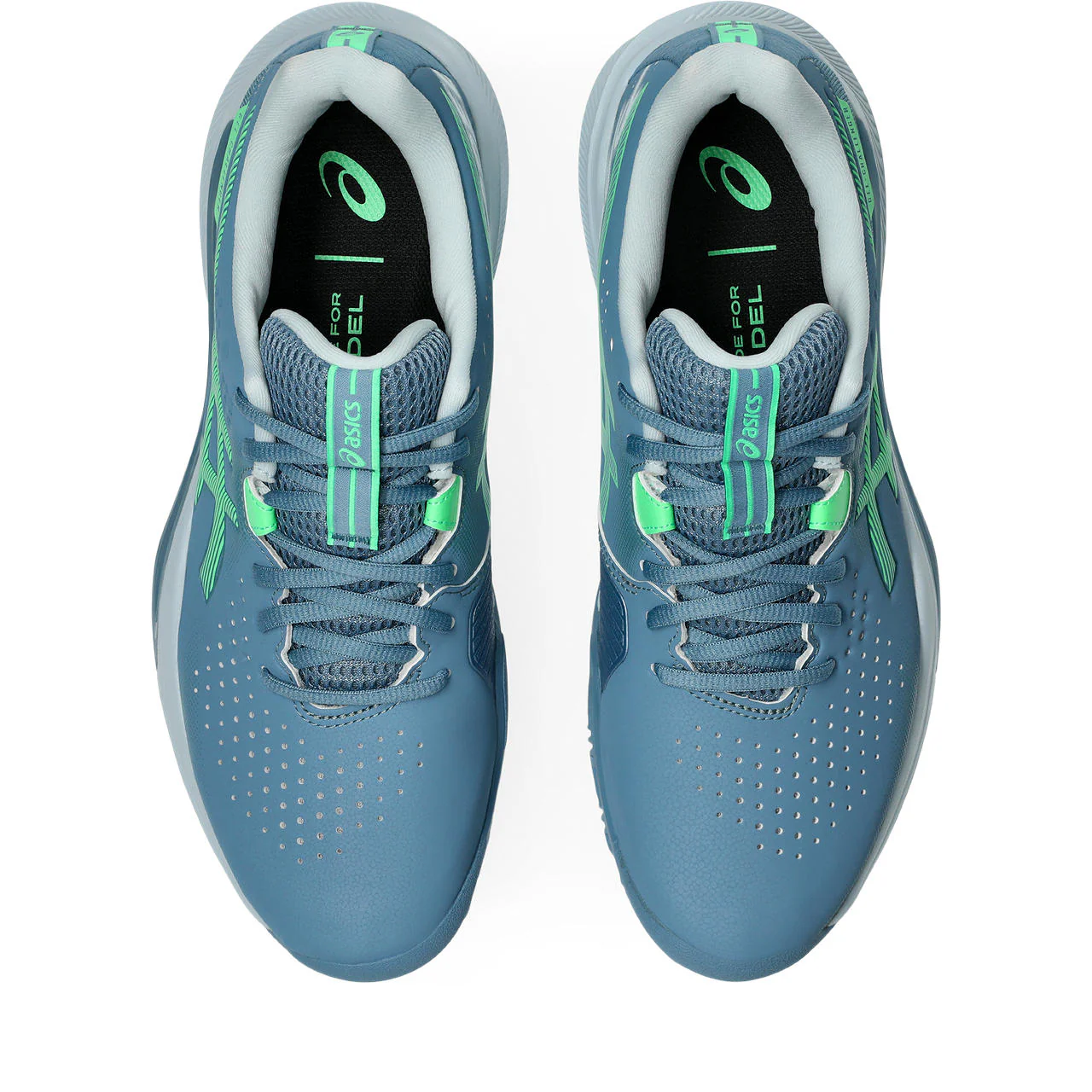 Asics Padelschoen Gel Challenger 15 Heren Blauw Groen - Image 7