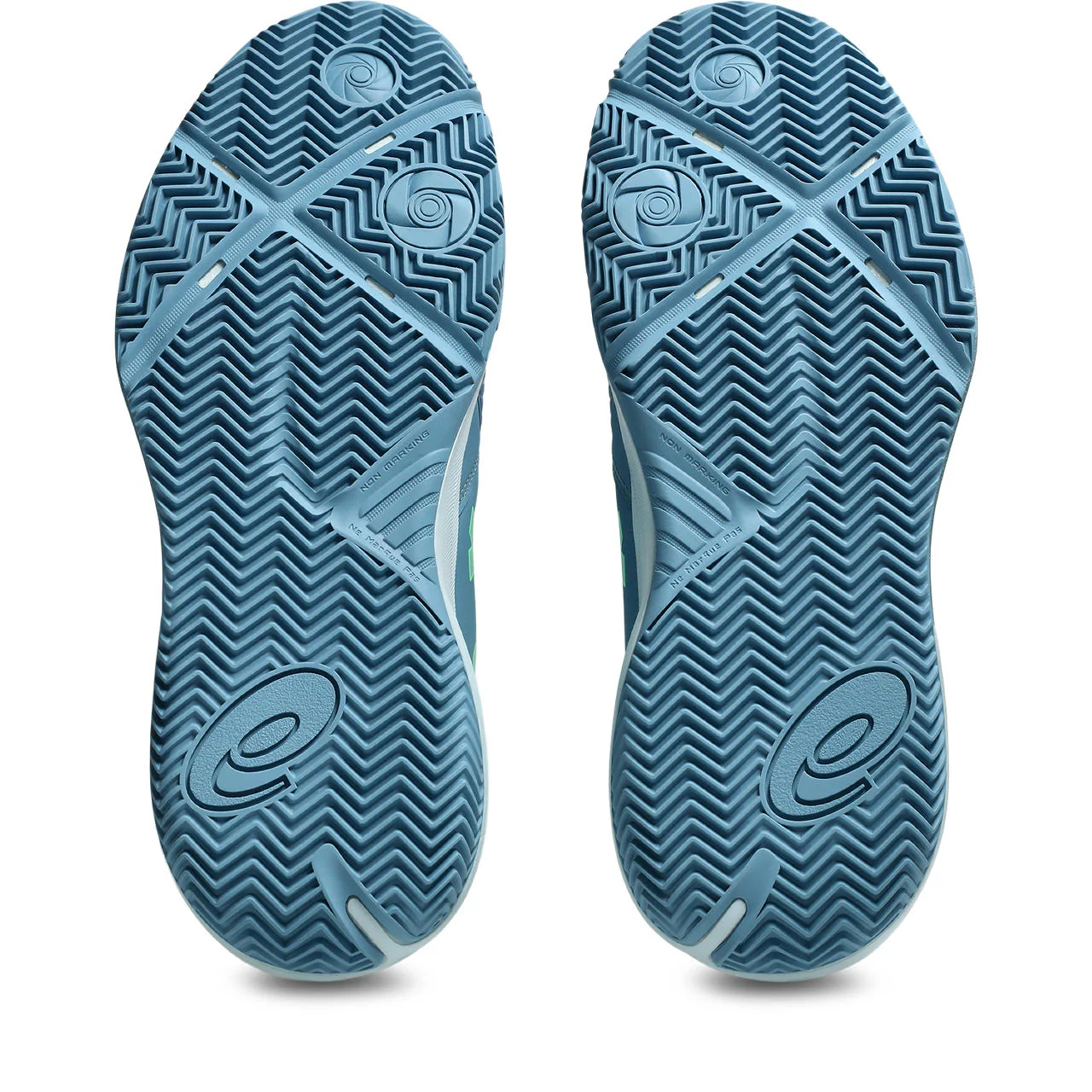 Asics Padelschoen Gel Challenger 15 Heren Blauw Groen - Image 8