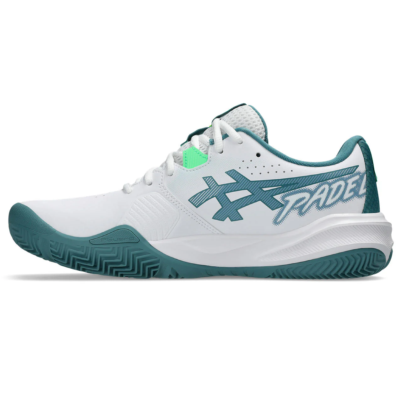 Asics Padelschoen Gel Challenger 15 Heren Wit Blauw - Image 3