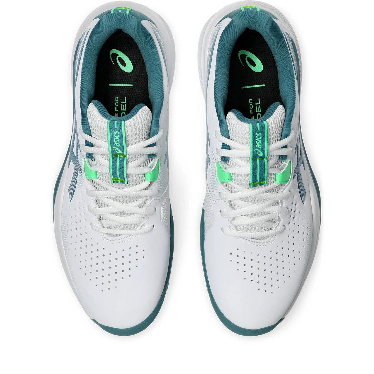 Asics Padelschoen Gel Challenger 15 Heren Wit Blauw - Image 7