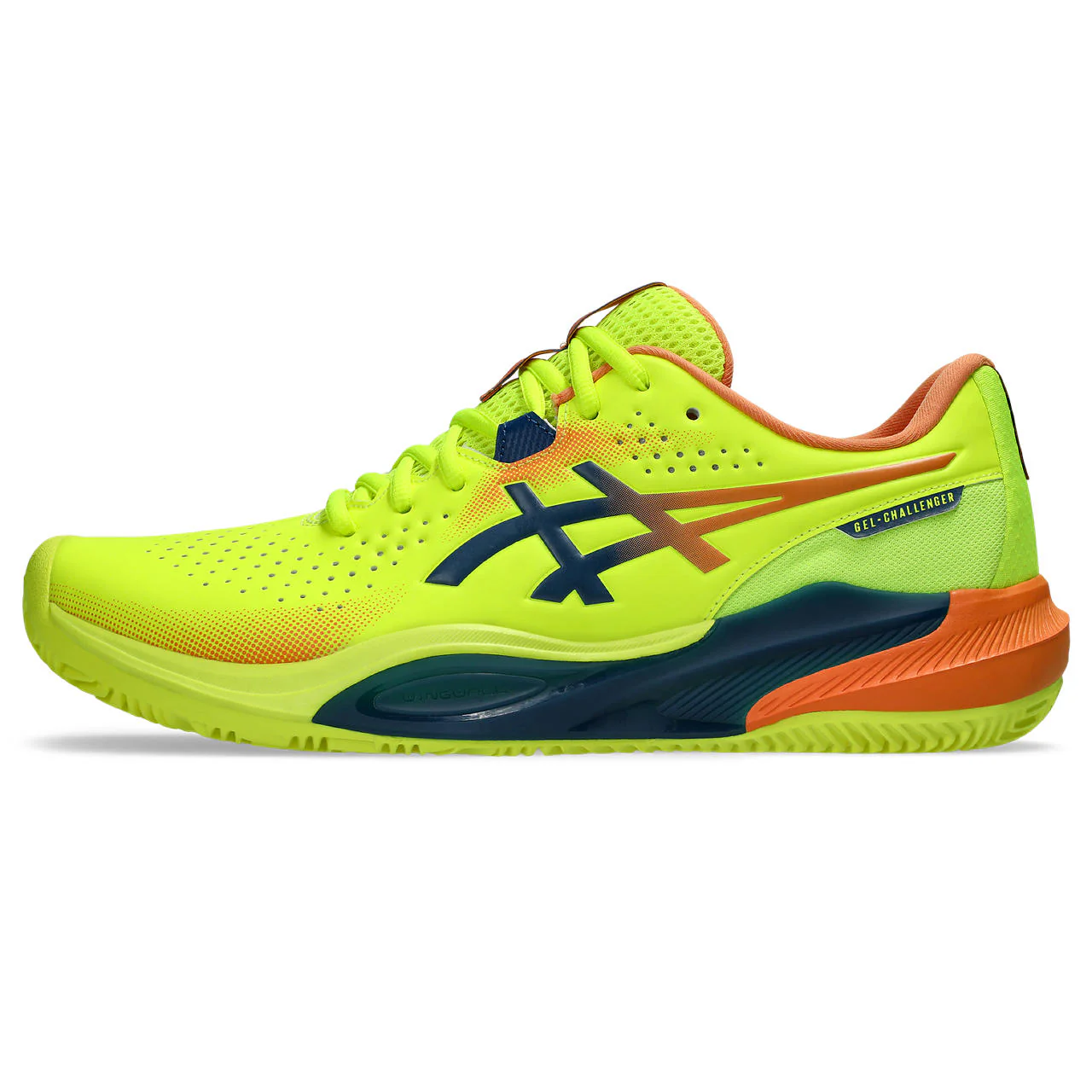 Asics Padelschoen Gel Challenger 15 L.E. Heren Geel Oranje - Image 2