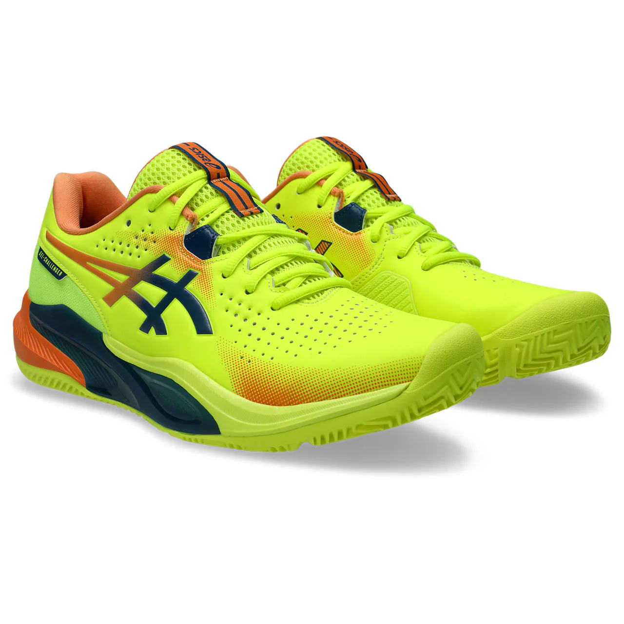 Asics Padelschoen Gel Challenger 15 L.E. Heren Geel Oranje - Image 4