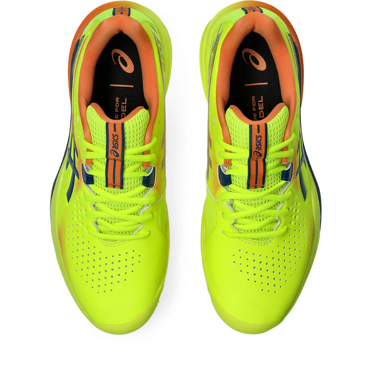 Asics Padelschoen Gel Challenger 15 L.E. Heren Geel Oranje - Image 7