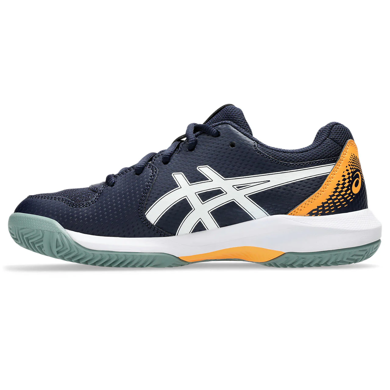 Asics Padelschoen Gel Dedicate 8 GS Junior Blauw Wit - Image 2