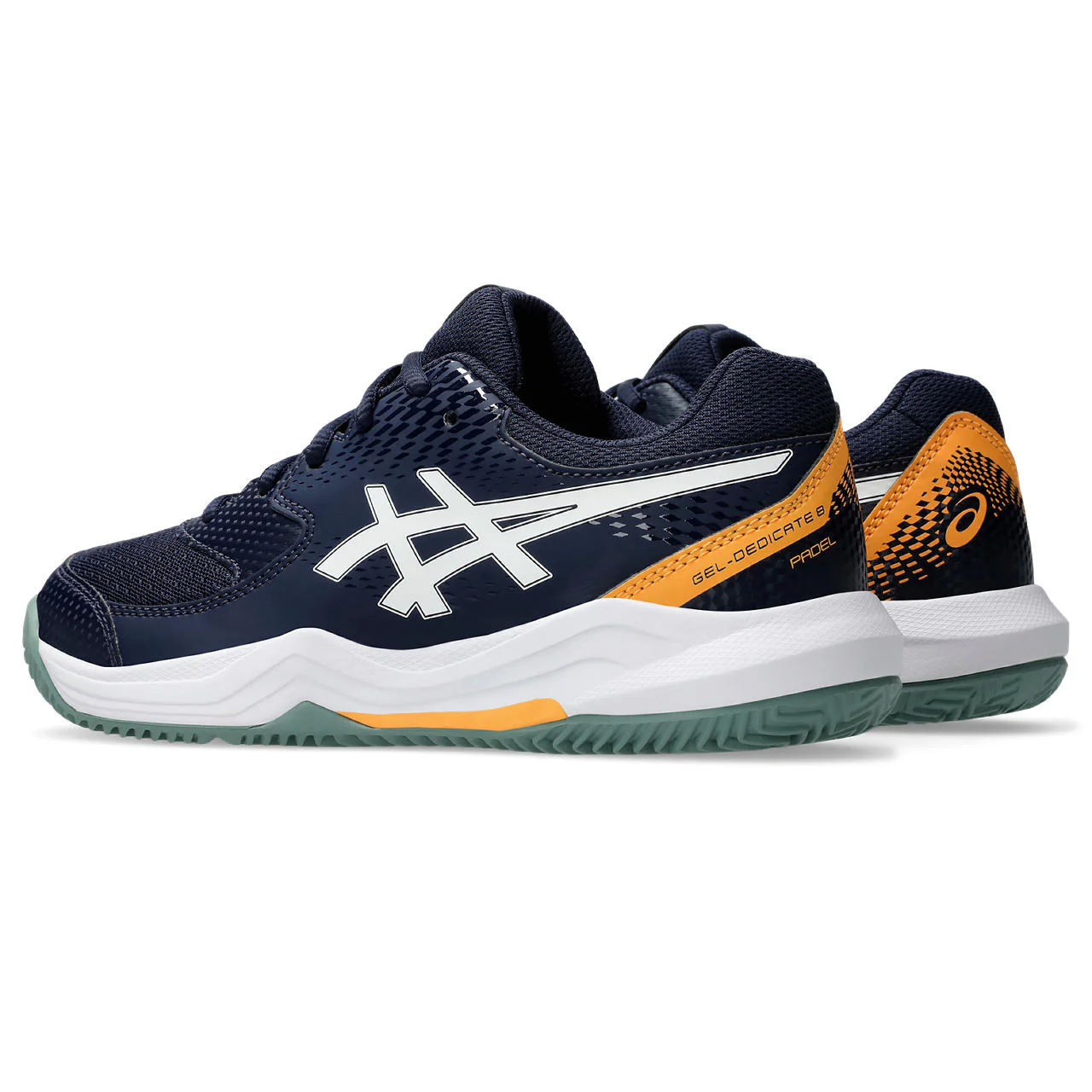 Asics Padelschoen Gel Dedicate 8 GS Junior Blauw Wit - Image 6