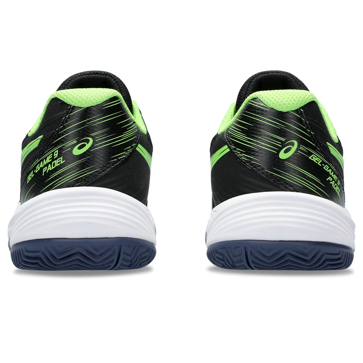 Asics Padelschoen Gel Game 9 GS Junior Zwart Lime - Image 6