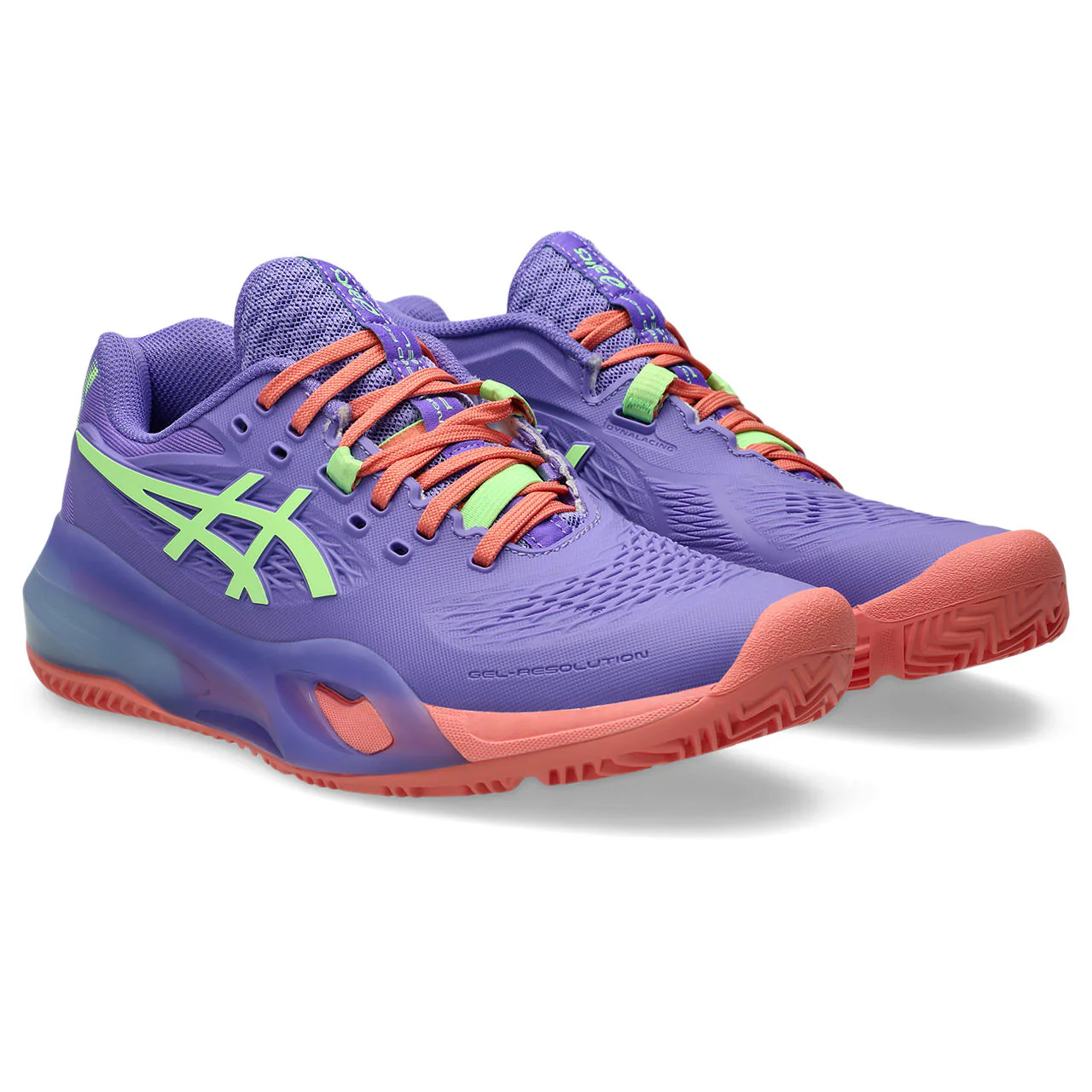 Asics Padelschoen Gel Resolution X Padel Dames Paars - Image 4