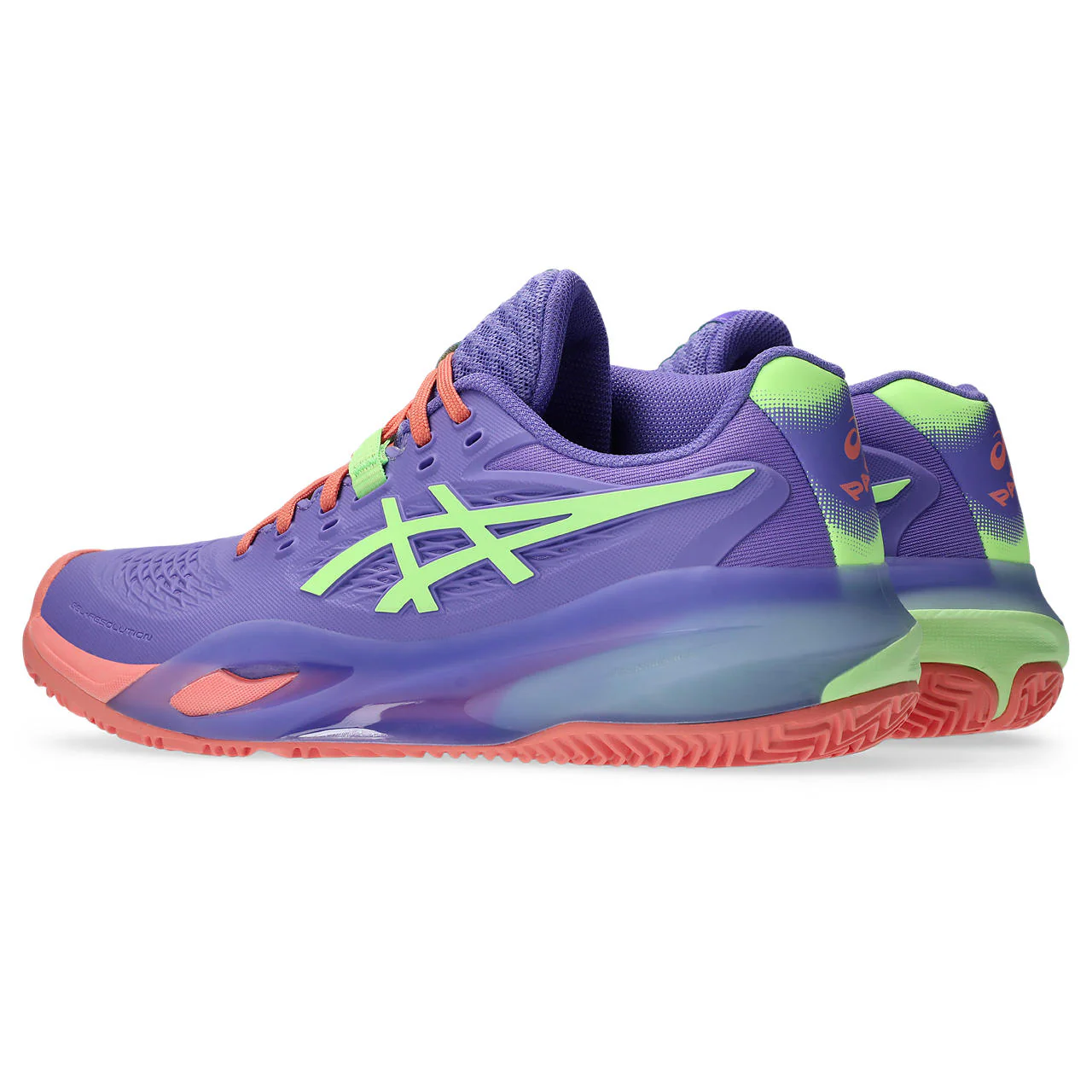 Asics Padelschoen Gel Resolution X Padel Dames Paars - Image 5