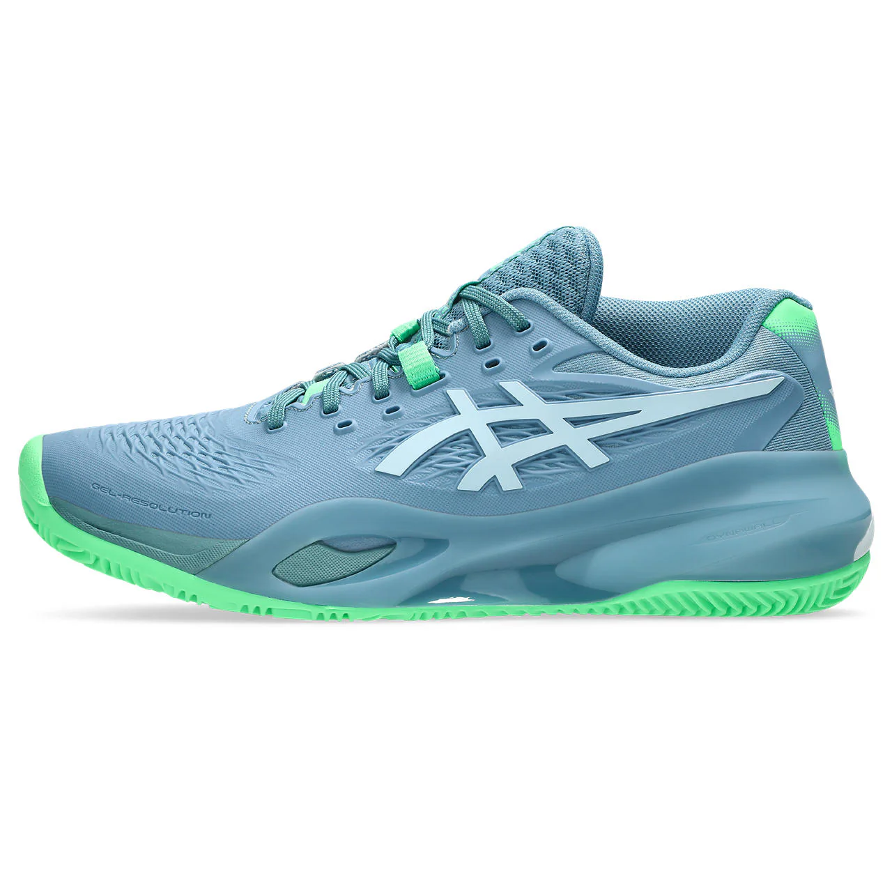Asics Padelschoen Gel Resolution X Padel Heren Blauw Grijs - Image 2