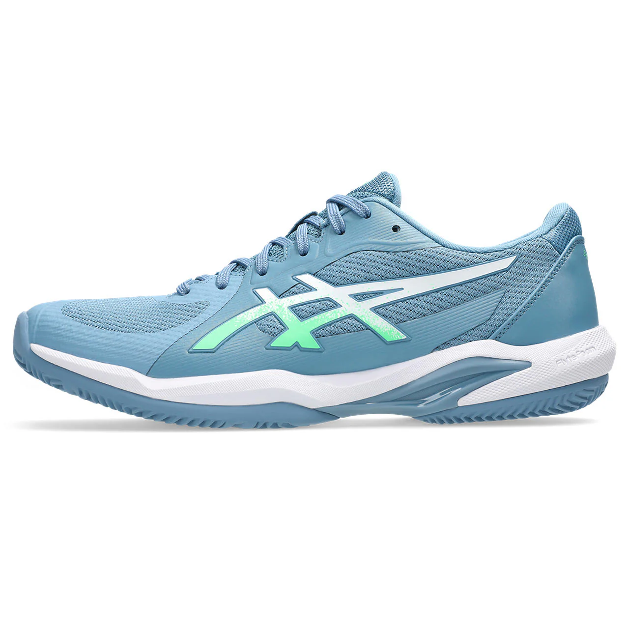 Asics Padelschoen Solution Swift FF 2 Padel Heren Blauw Groen - Image 2