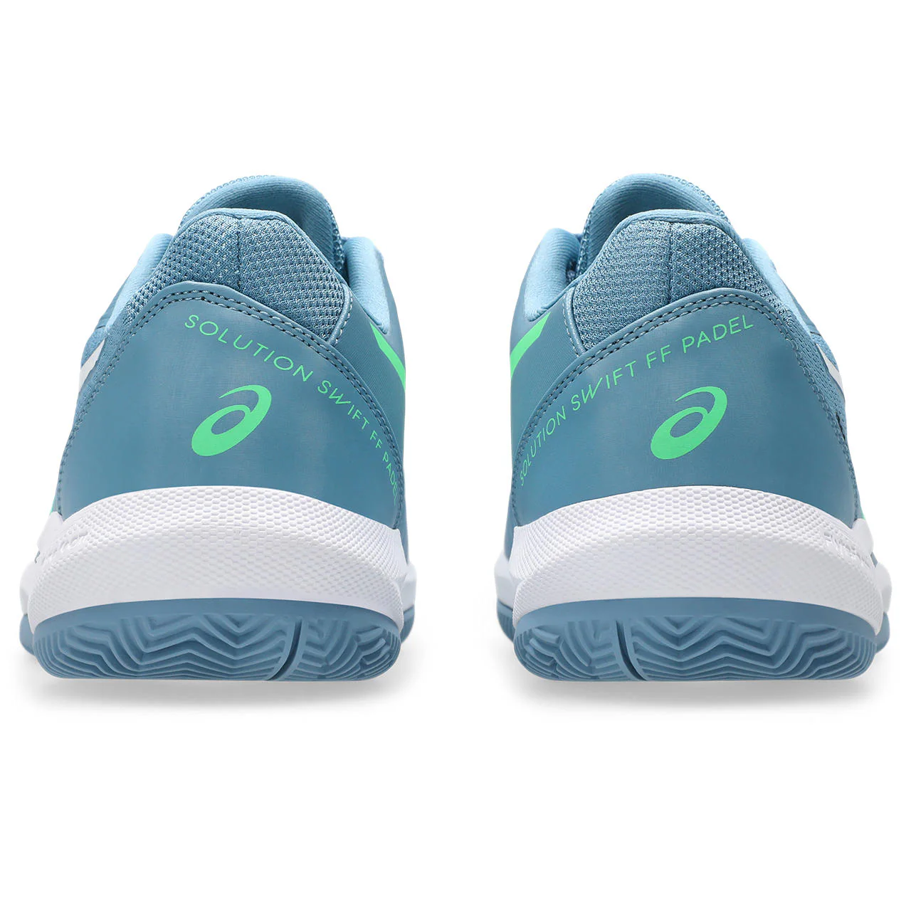 Asics Padelschoen Solution Swift FF 2 Padel Heren Blauw Groen - Image 6