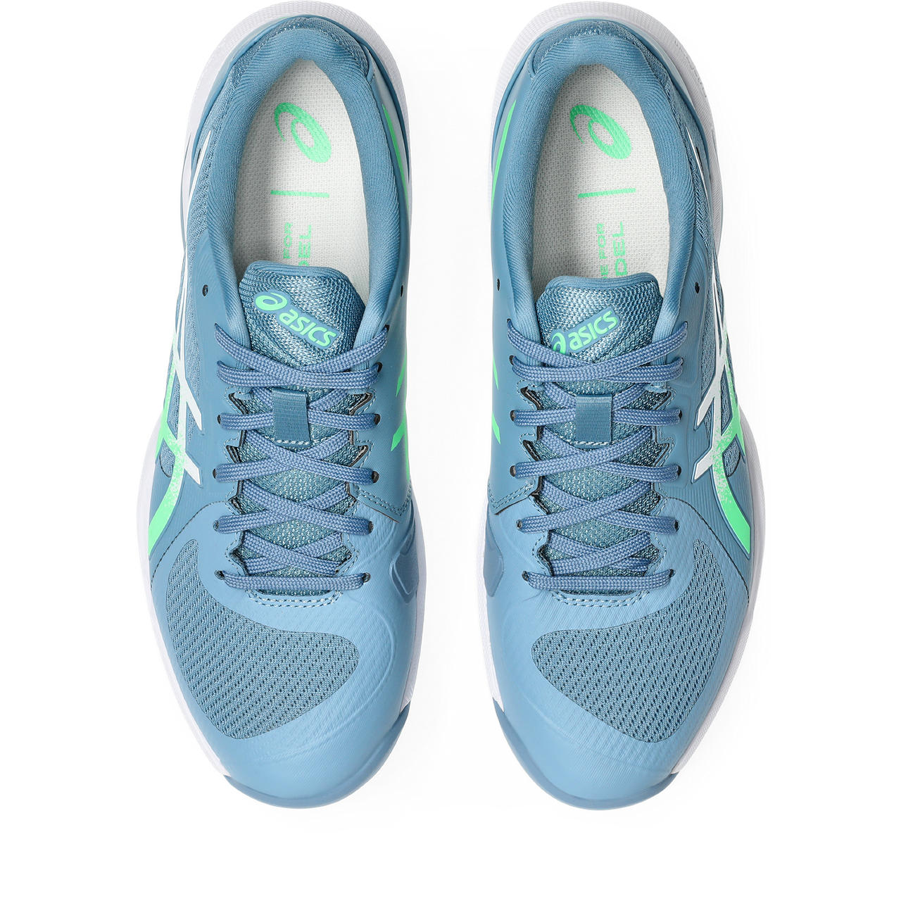 Asics Padelschoen Solution Swift FF 2 Padel Heren Blauw Groen - Image 7