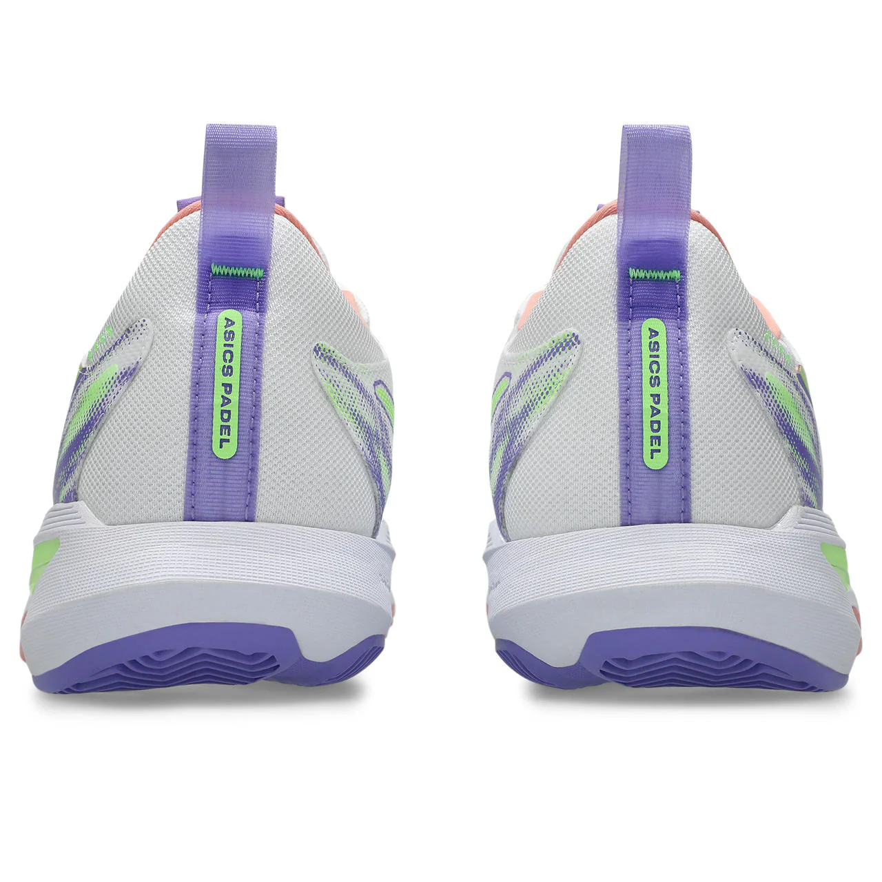 Asics Padelschoen Sonicsmash FF Dames Wit Paars Oranje - Image 6