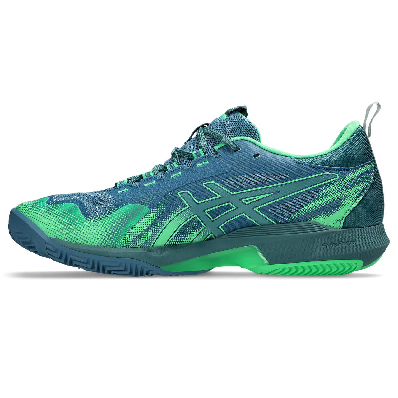 Asics Padelschoen Sonicsmash FF Heren Blauw Groen - Image 5