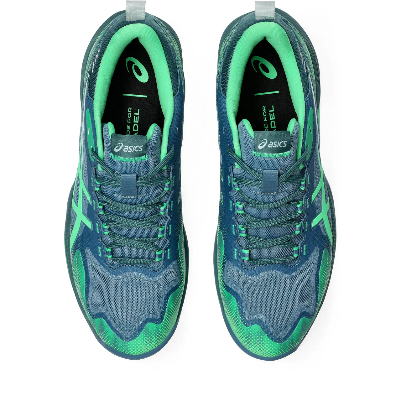 Asics Padelschoen Sonicsmash FF Heren Blauw Groen - Image 6