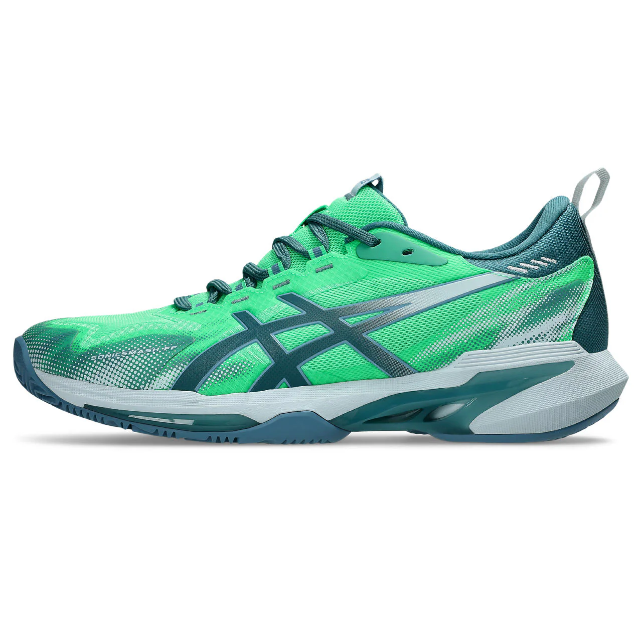 Asics Padelschoen Sonicsmash FF Heren Groen Blauw - Image 2
