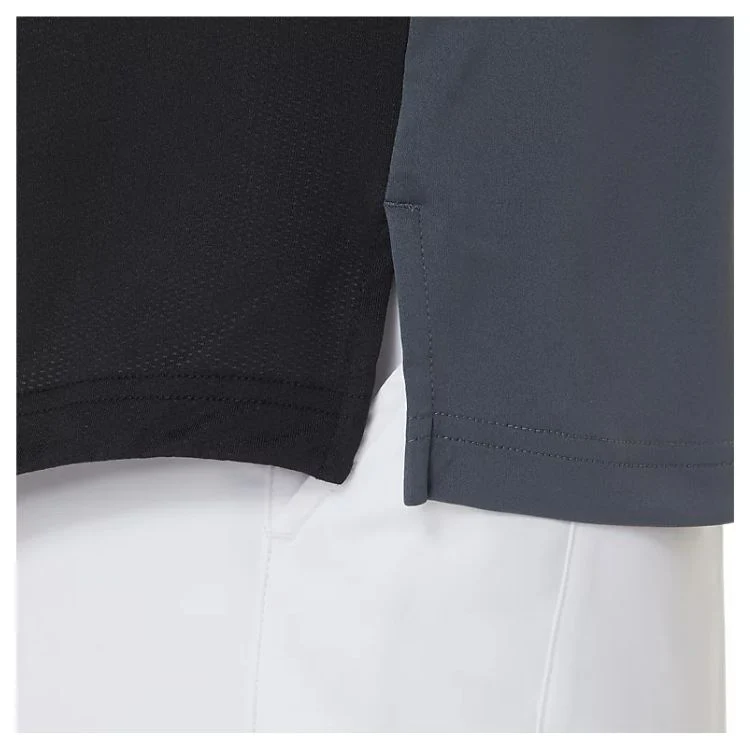 Asics Poloshirt Court Graphic Heren Grijs - Image 5