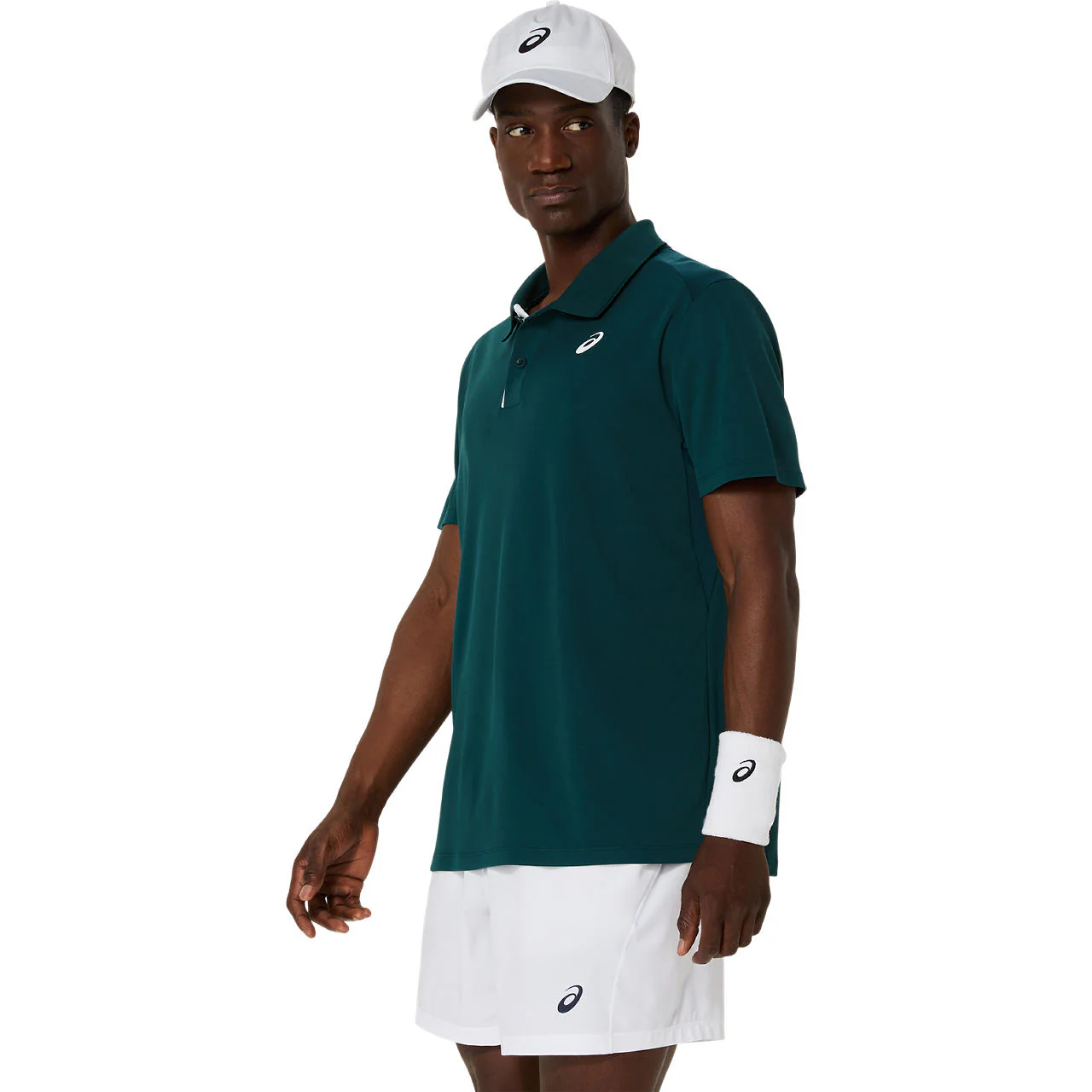 Asics Poloshirt Court Heren Groen - Image 2