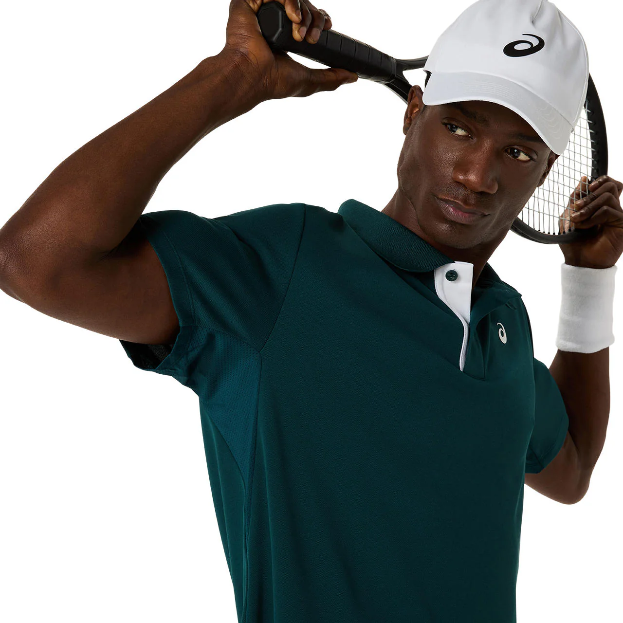 Asics Poloshirt Court Heren Groen - Image 8