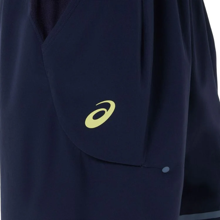 Asics Short Match 7 Inch Heren Navy Blue - Image 5
