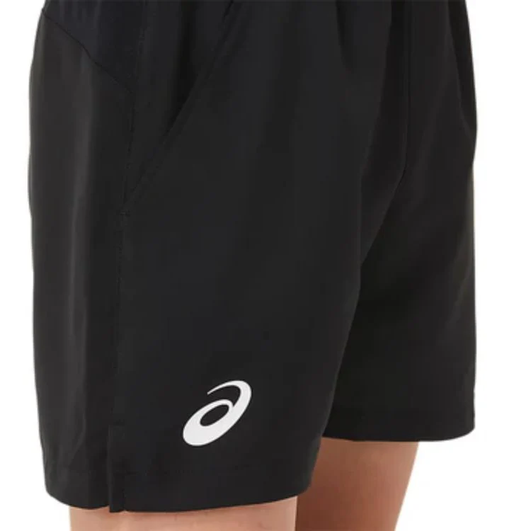 Asics Short Tennis Boys Junior Zwart - Image 4