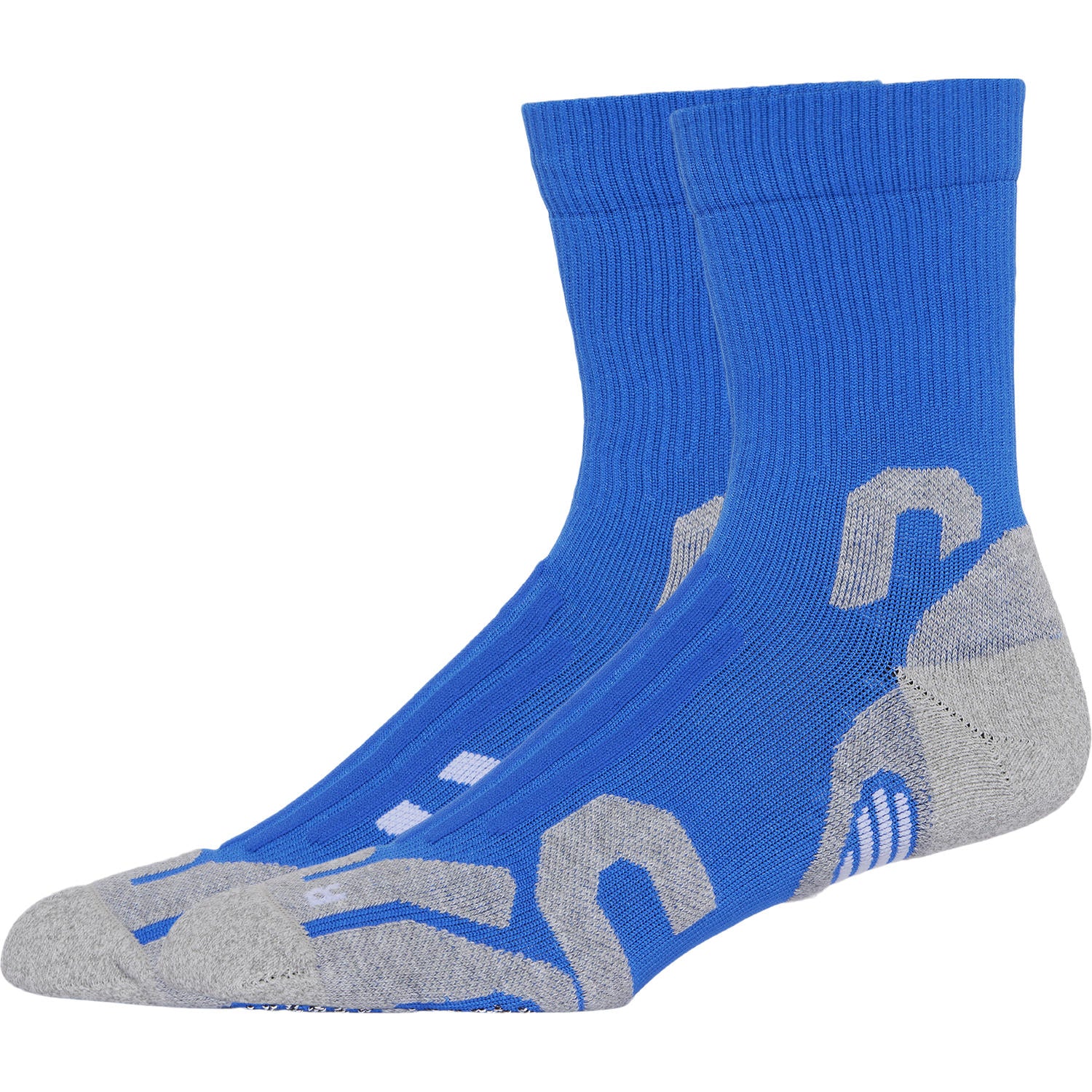 Asics Sportsokken Court + Tennis Court Sokken Unisex Blauw - Grijs - Image 2