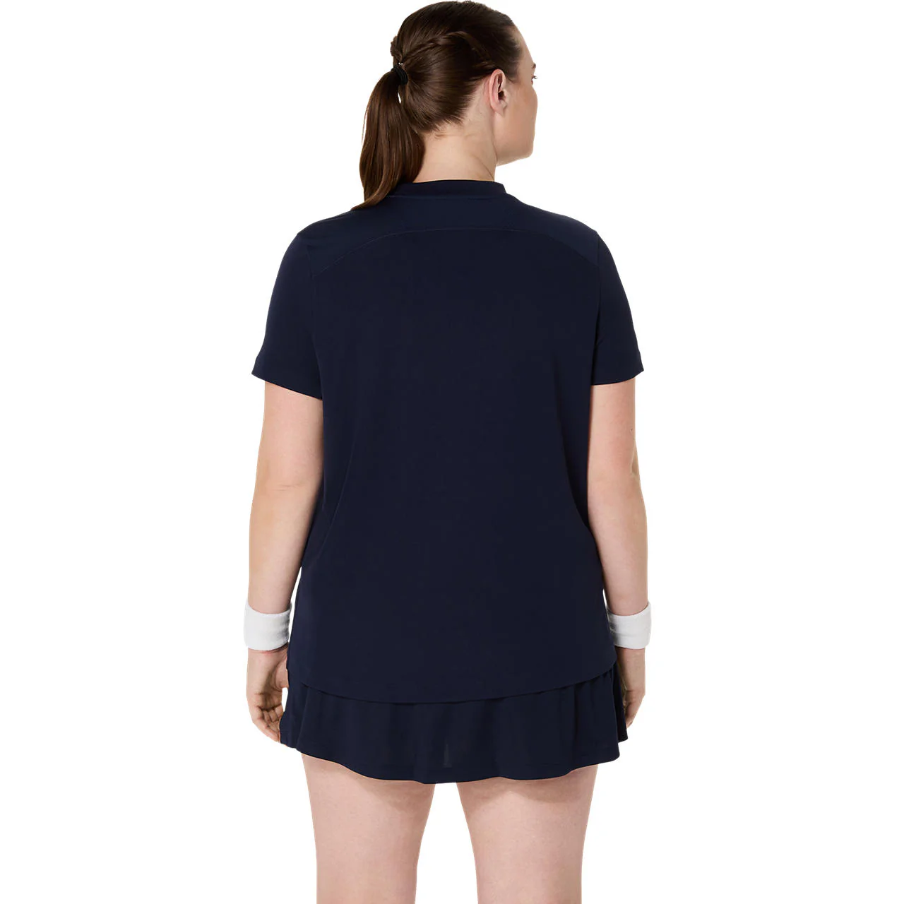 Asics T-Shirt Court SS Top Dames Navy - Image 7