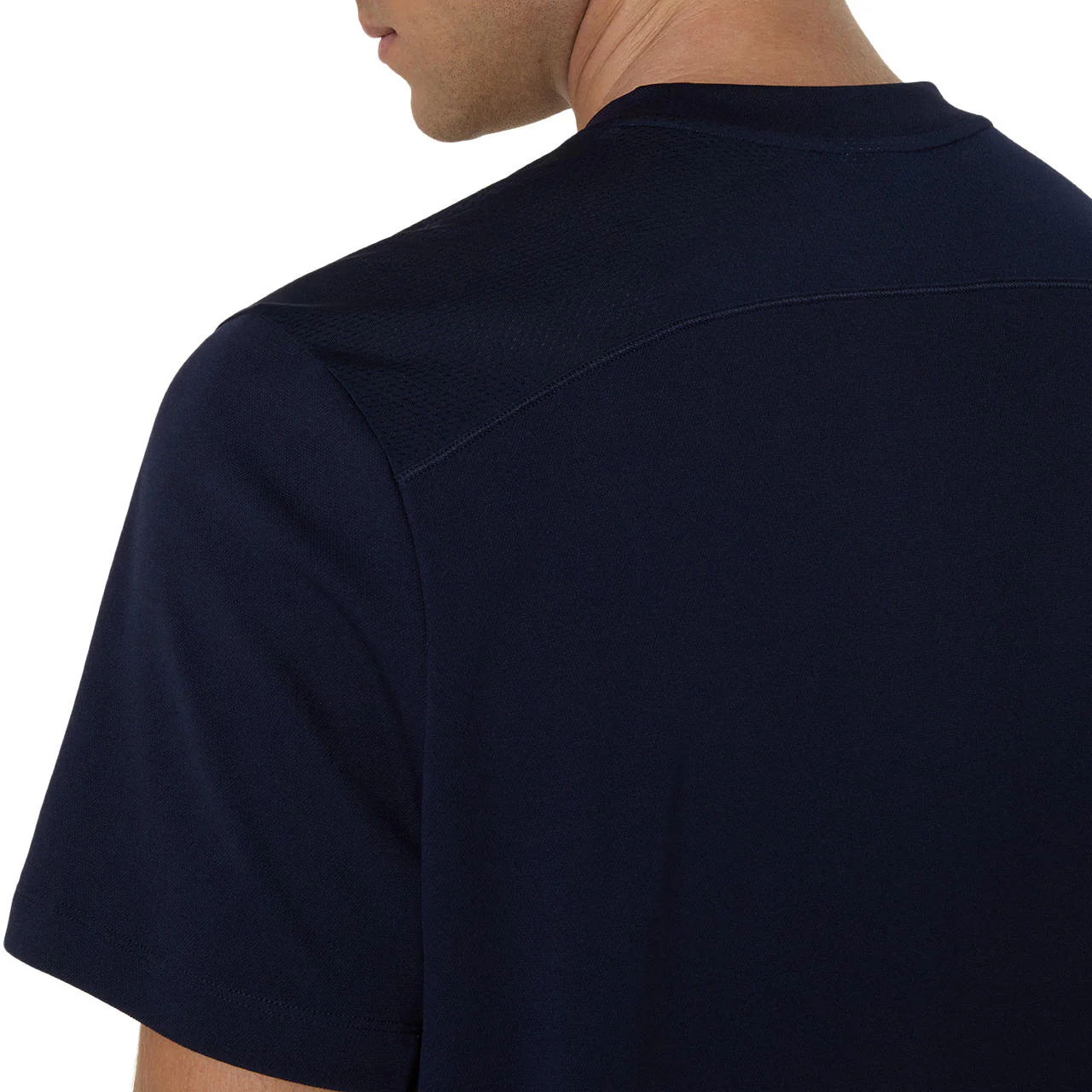 Asics T-Shirt Court SS Top Heren Navy - Image 4