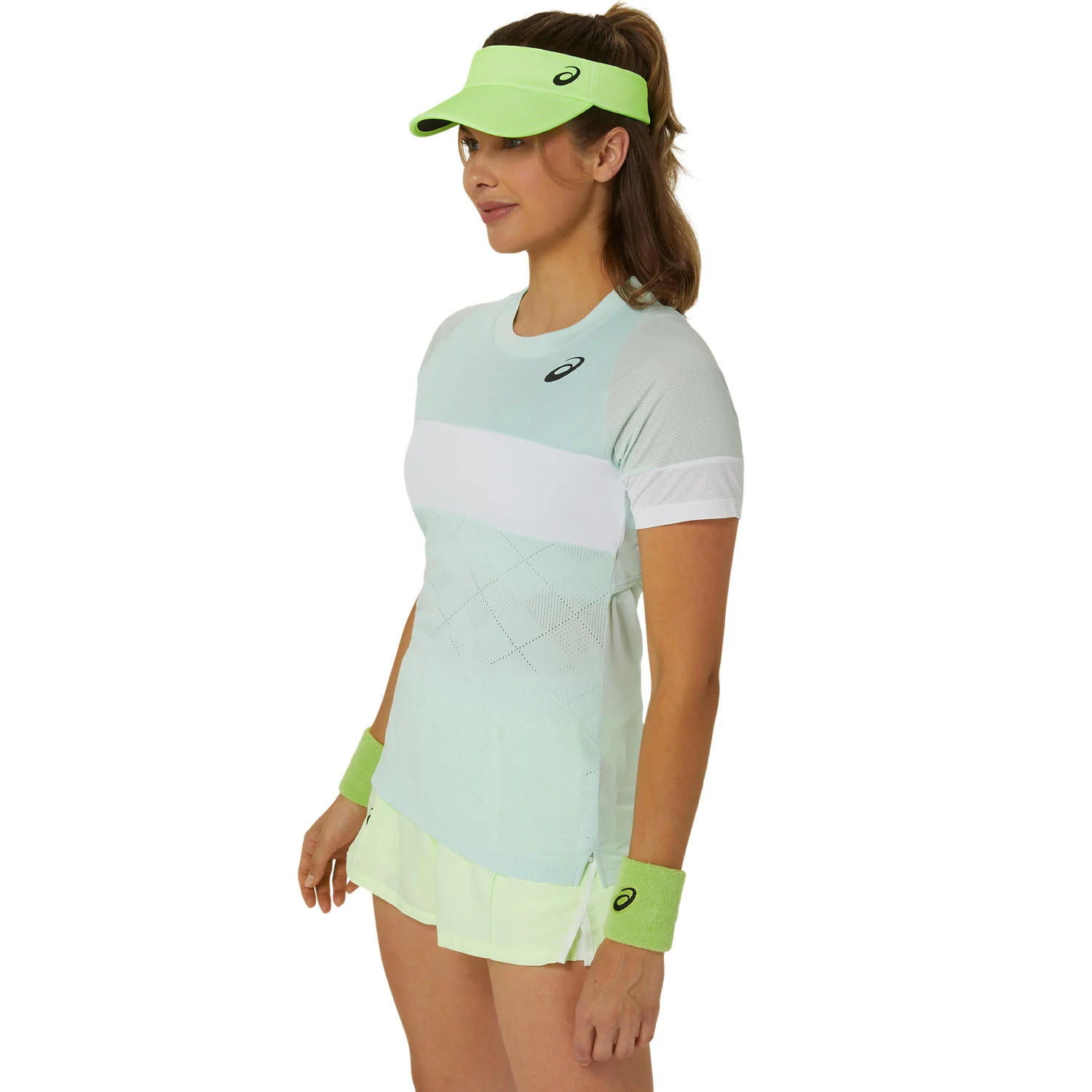 Asics T-Shirt Game SS Top Dames Mint - Image 3