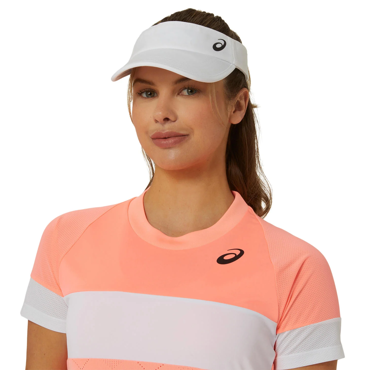 Asics T-Shirt Game SS Top Dames Roze Wit - Image 4