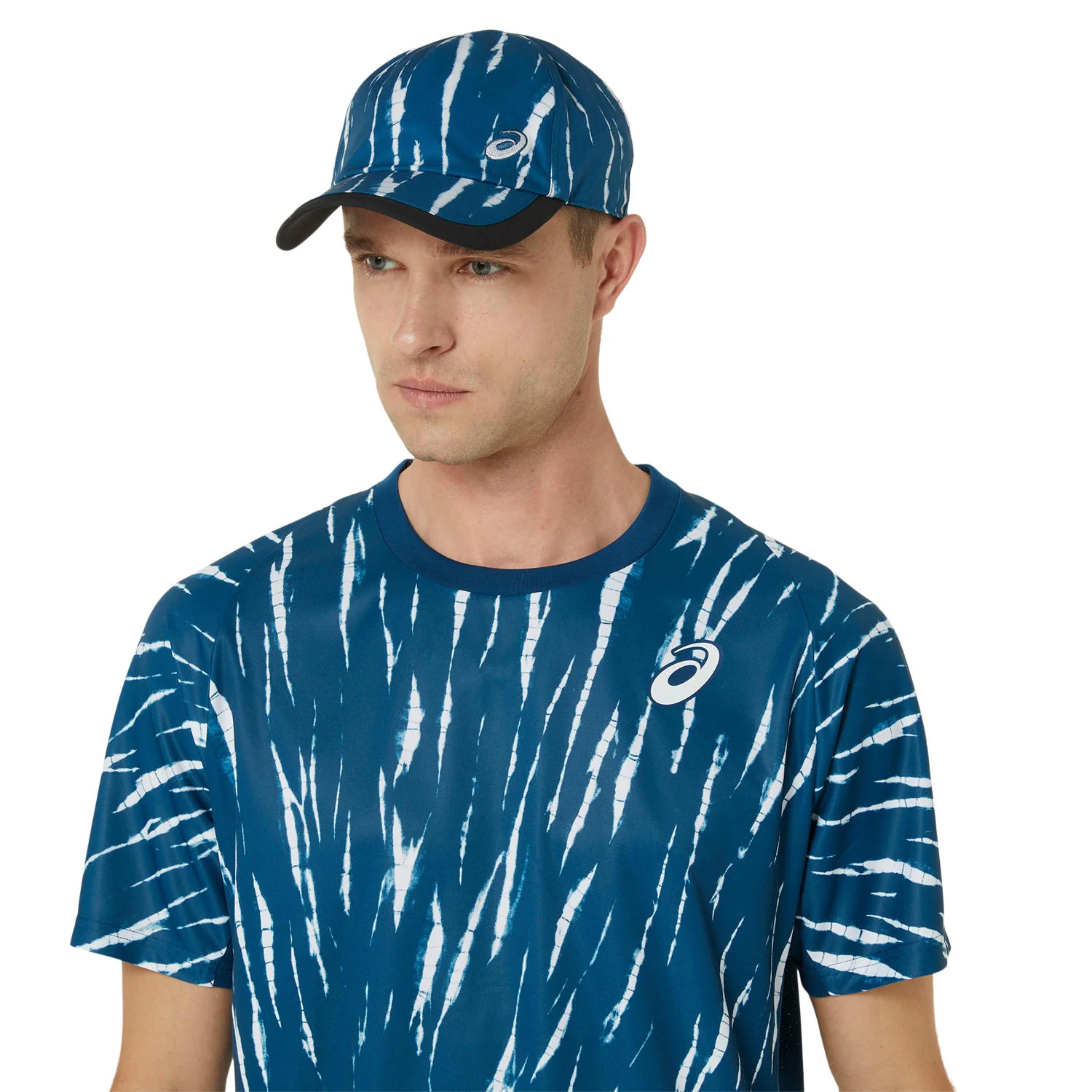 Asics T-Shirt Game SS Top Heren Navy - Image 5