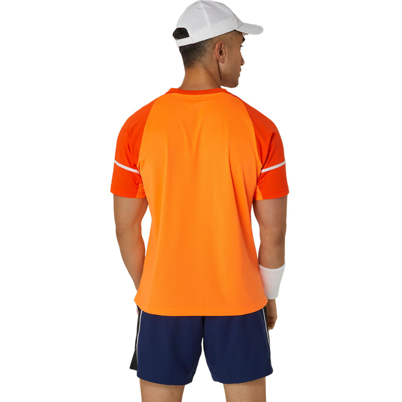 Asics T-Shirt Game SS Top Heren Oranje - Image 2