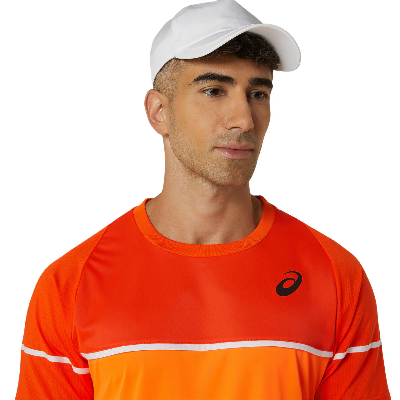 Asics T-Shirt Game SS Top Heren Oranje - Image 4