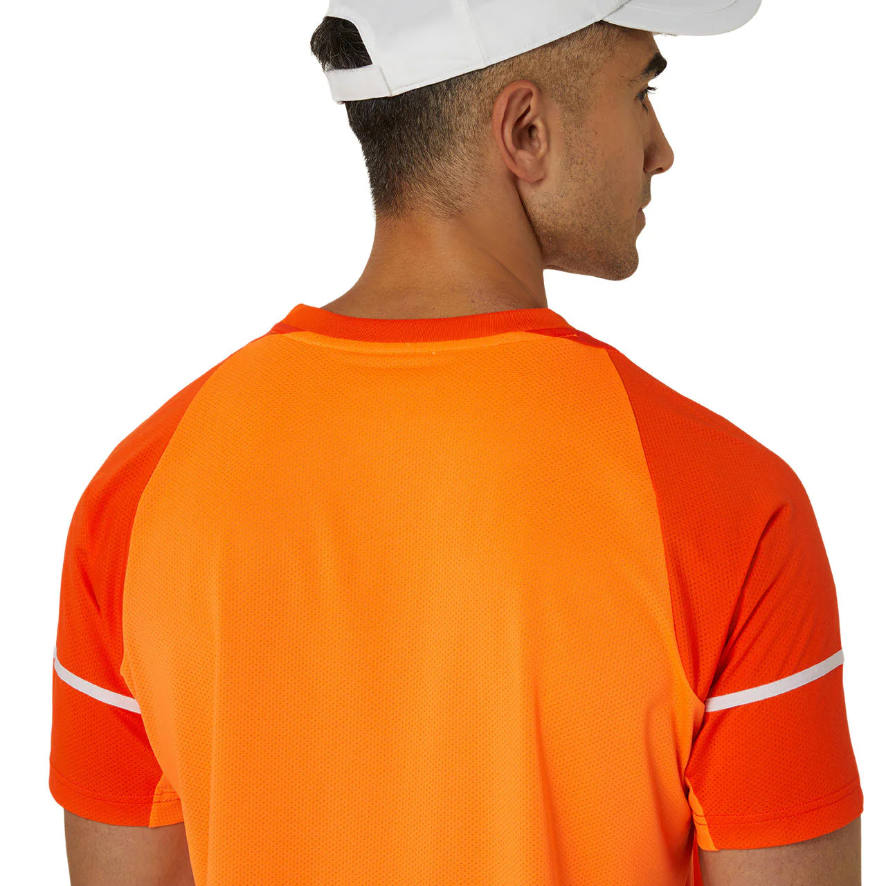 Asics T-Shirt Game SS Top Heren Oranje - Image 5