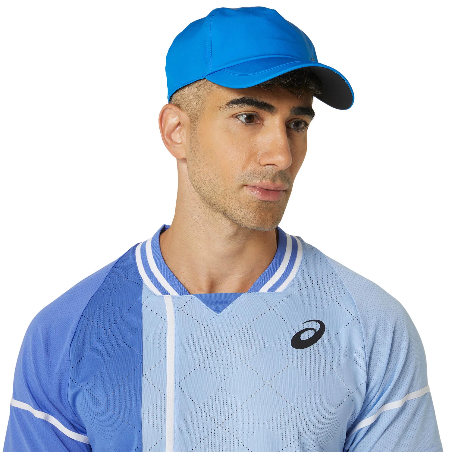 Asics T-Shirt Match Actibreeze Heren Blauw - Image 7