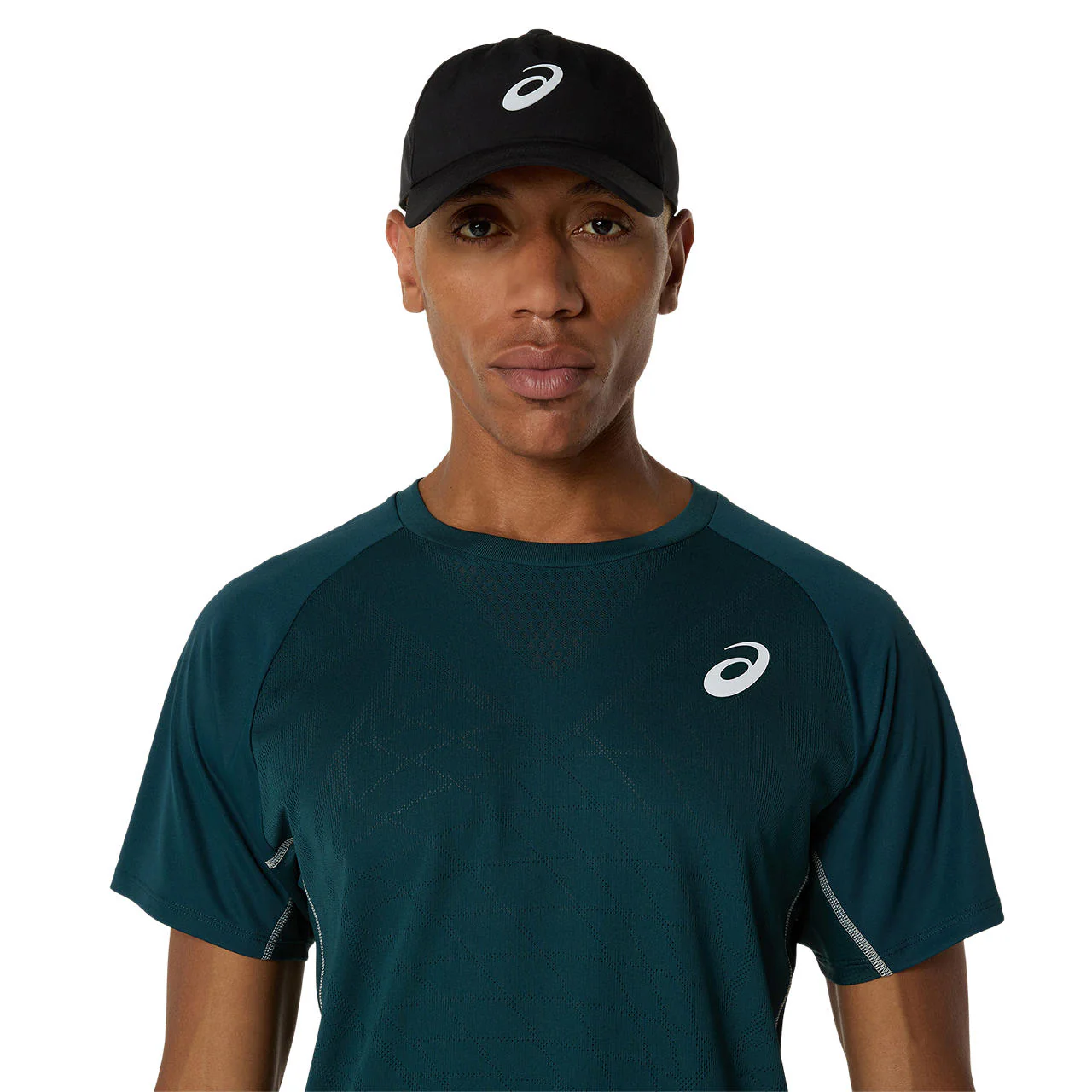 Asics T-Shirt Match Actibreeze SS Top Heren Groen - Image 3
