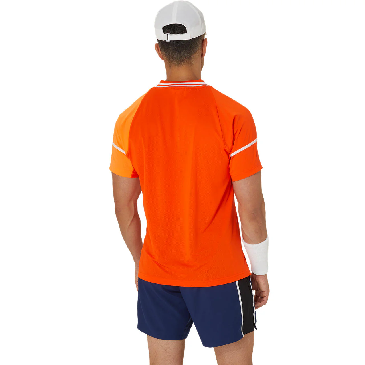 Asics T-Shirt Match Actibreeze SS Top Koi Heren Oranje - Image 2