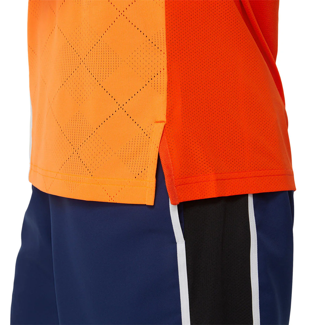 Asics T-Shirt Match Actibreeze SS Top Koi Heren Oranje - Image 7