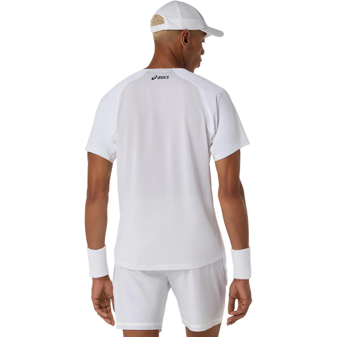 Asics T-Shirt Match SS Top Heren Wit - Image 2