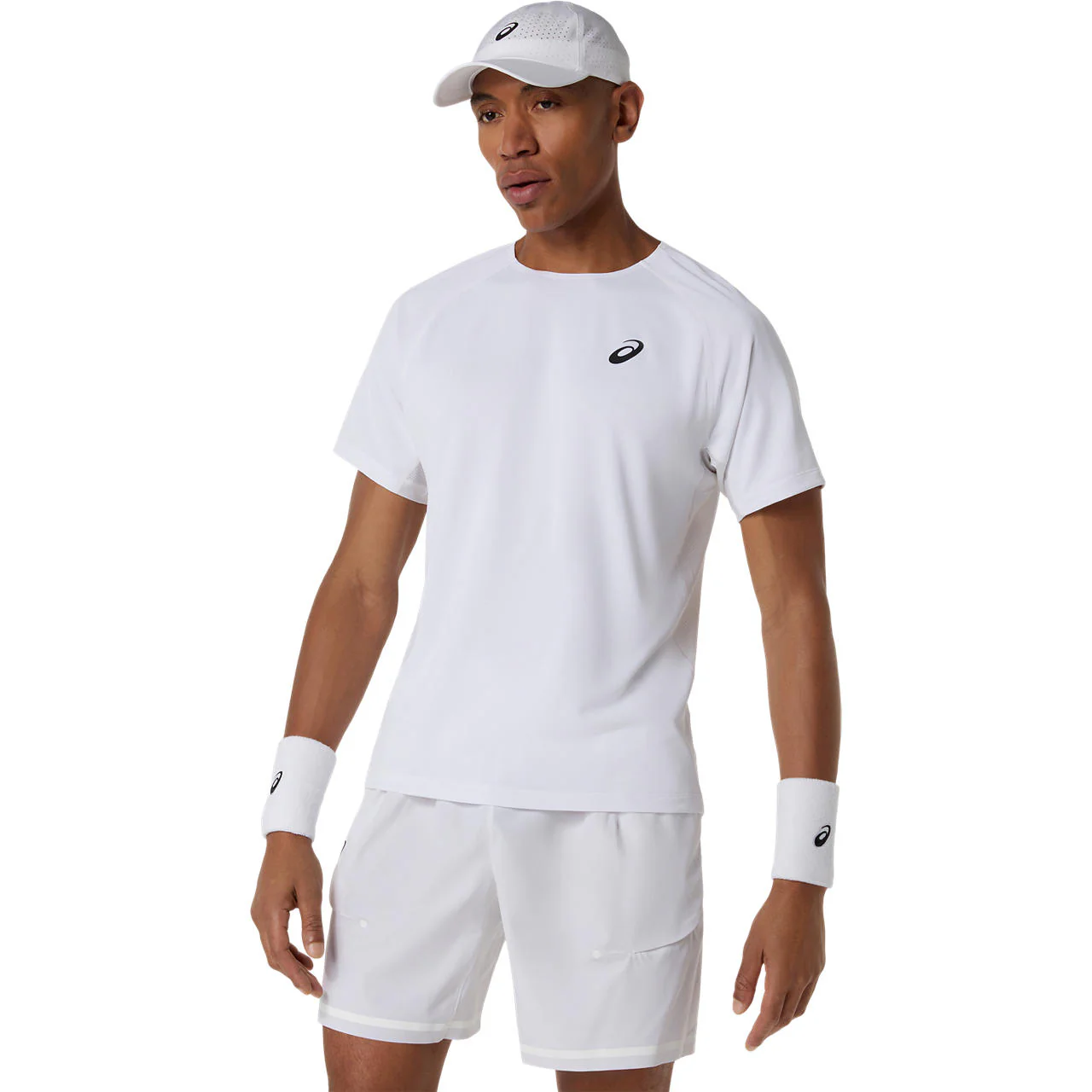 Asics T-Shirt Match SS Top Heren Wit - Image 6