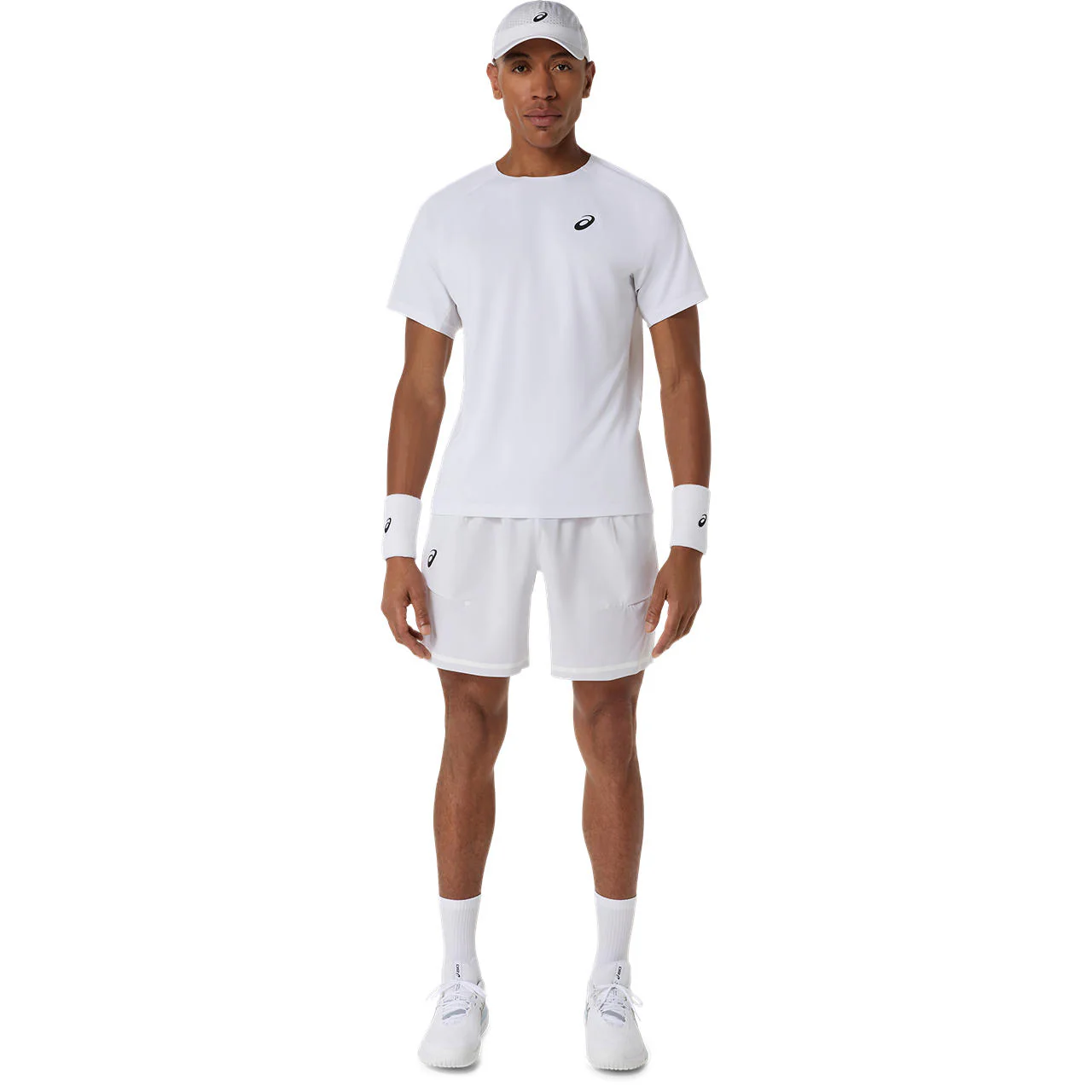 Asics T-Shirt Match SS Top Heren Wit - Image 7