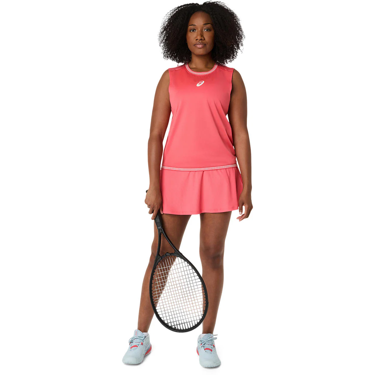 Asics Tank Top Game Sleeveless Top Dames Roze - Image 6