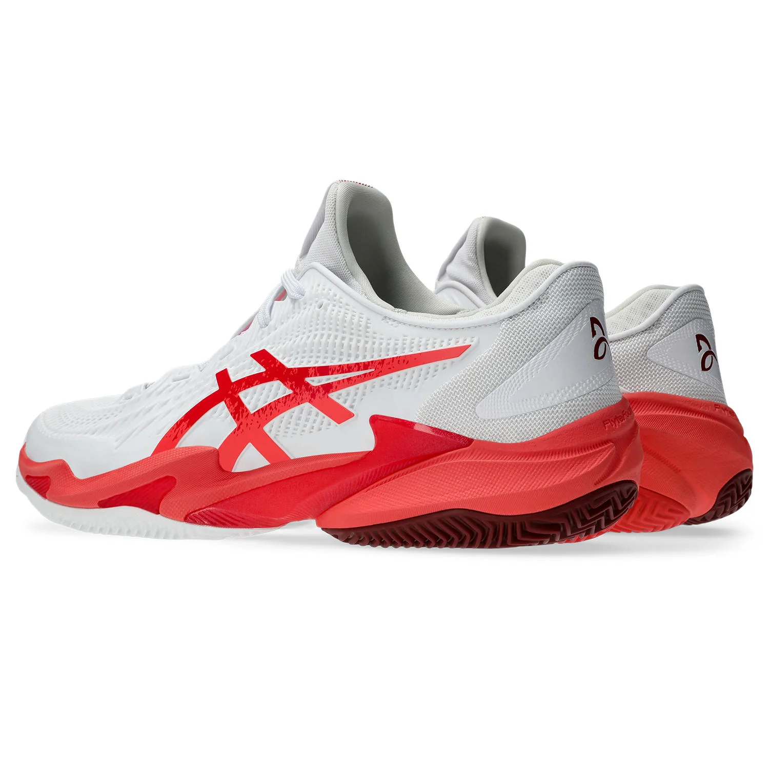 Asics Tennisschoen Court FF 3 Novak Clay Heren Wit Rood - Image 5