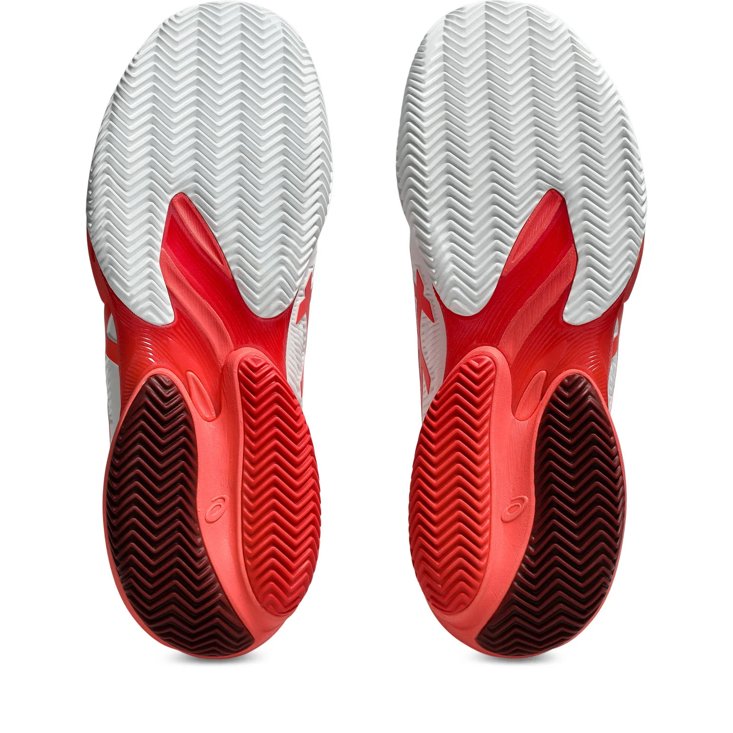 Asics Tennisschoen Court FF 3 Novak Clay Heren Wit Rood - Image 6