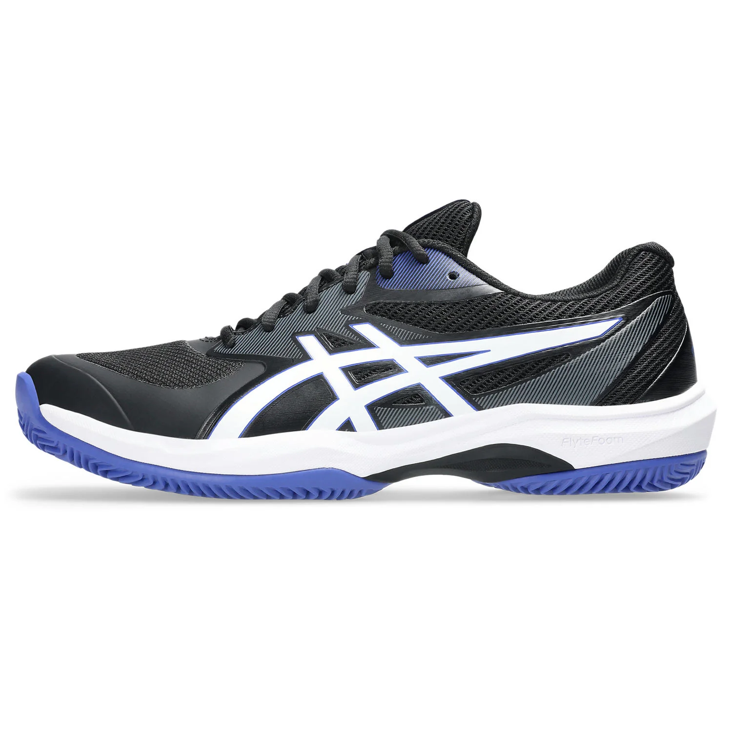 Asics Tennisschoen Game FF Clay / OC Heren Zwart Blauw - Image 3
