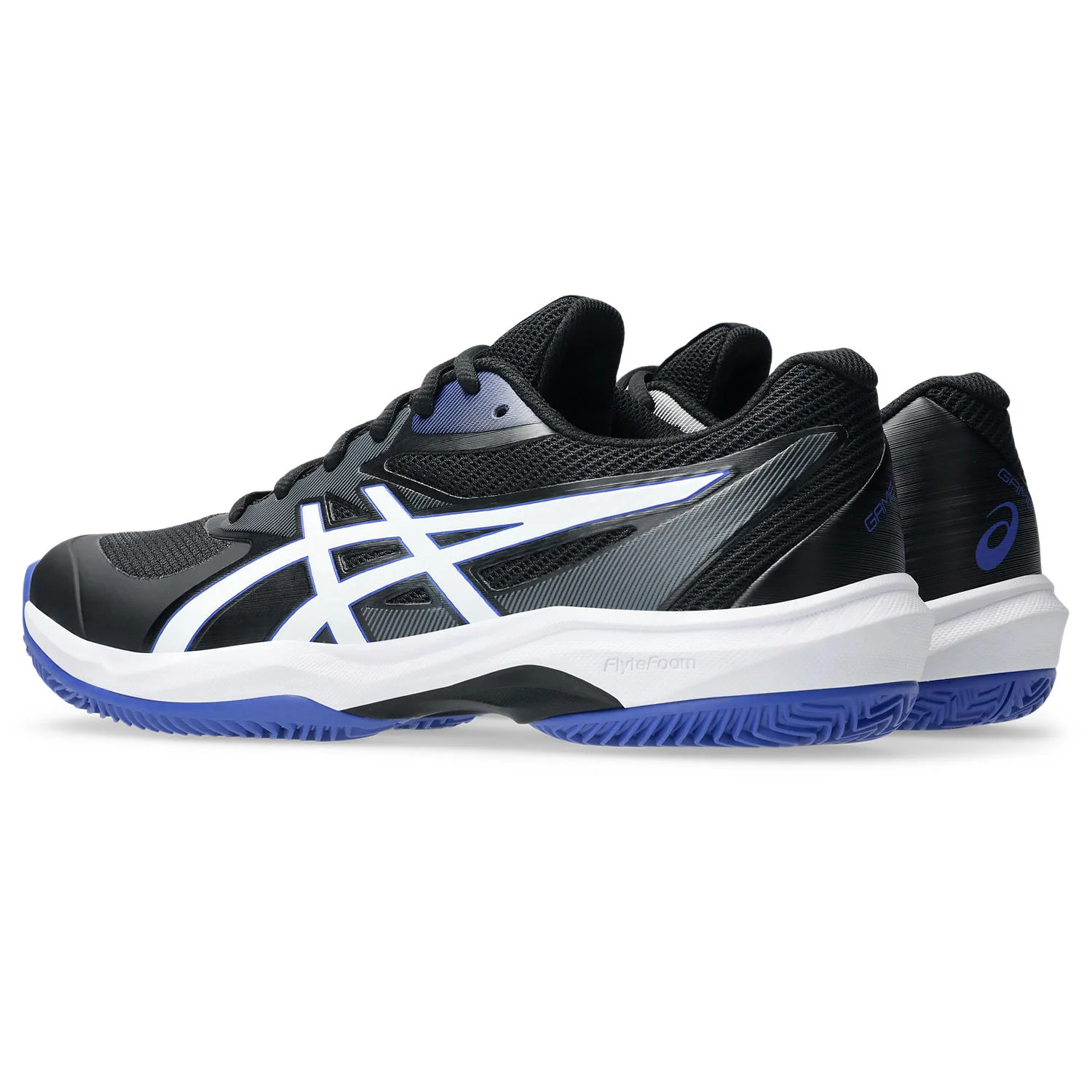 Asics Tennisschoen Game FF Clay / OC Heren Zwart Blauw - Image 6