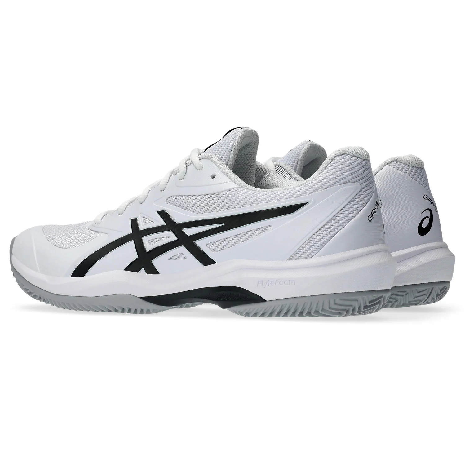 Asics Tennisschoen Game FF Clay / OC Heren Wit Zwart - Image 4