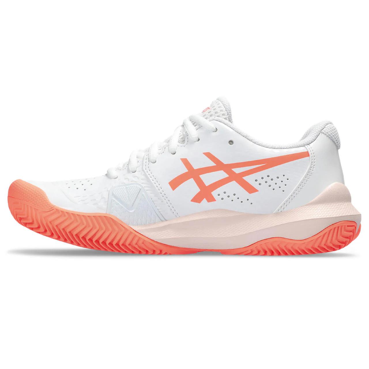Asics Tennisschoen Gel Challenger 14 Clay Dames Wit Oranje - Image 2