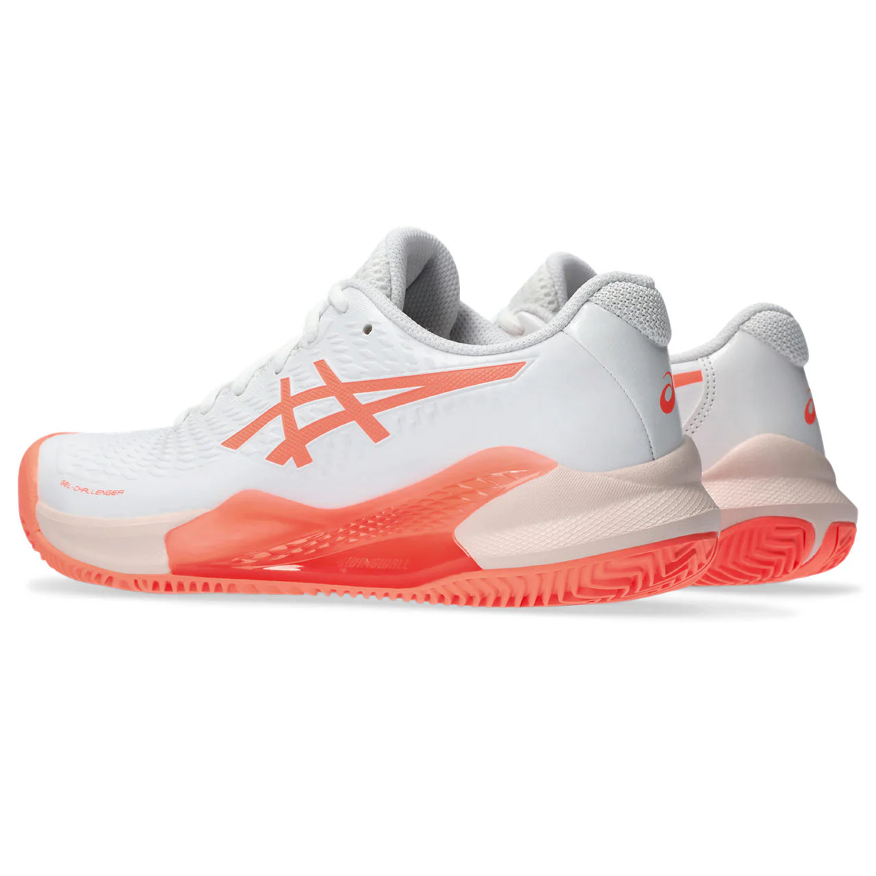 Asics Tennisschoen Gel Challenger 14 Clay Dames Wit Oranje - Image 4