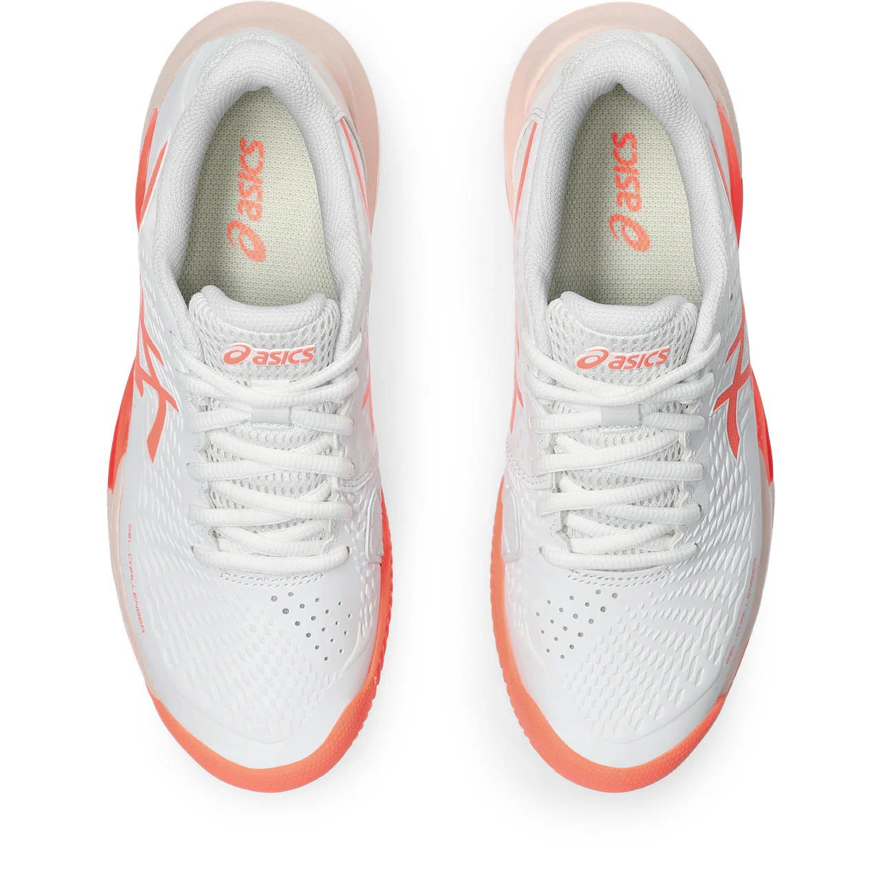 Asics Tennisschoen Gel Challenger 14 Clay Dames Wit Oranje - Image 6
